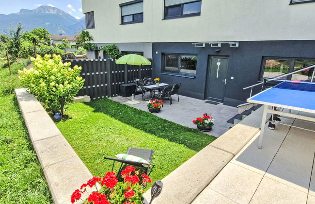 Apartamento de 1 quarto em Oberperfuss com jardim e terraço - Foto 23