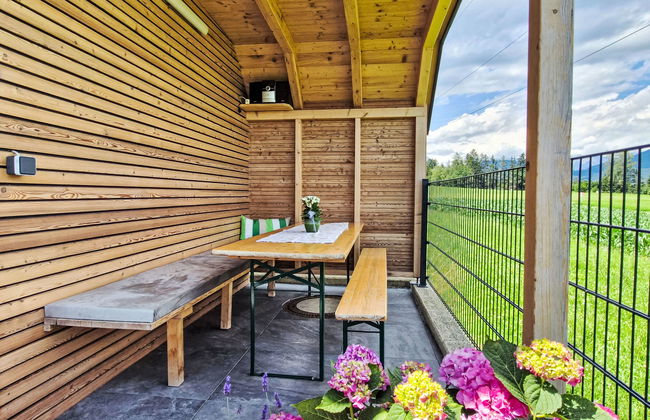 Apartamento de 1 quarto em Oberperfuss com jardim e terraço - Foto 5