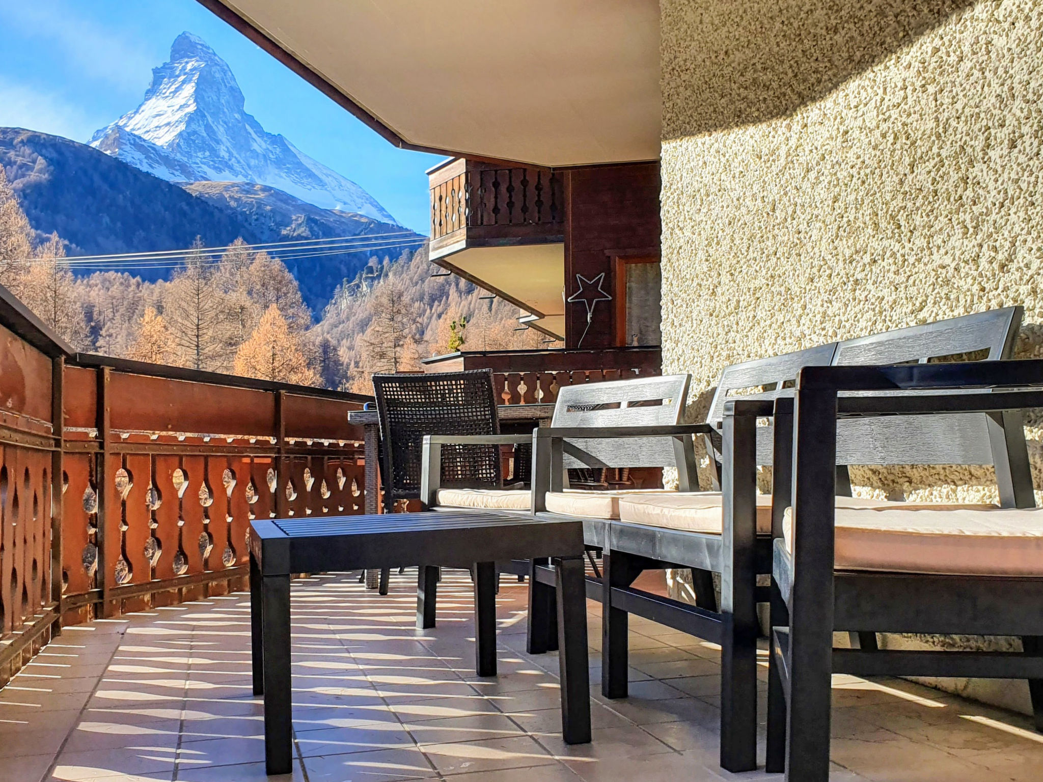 Foto 1 - Apartamento de 3 quartos em Zermatt com vista para a montanha