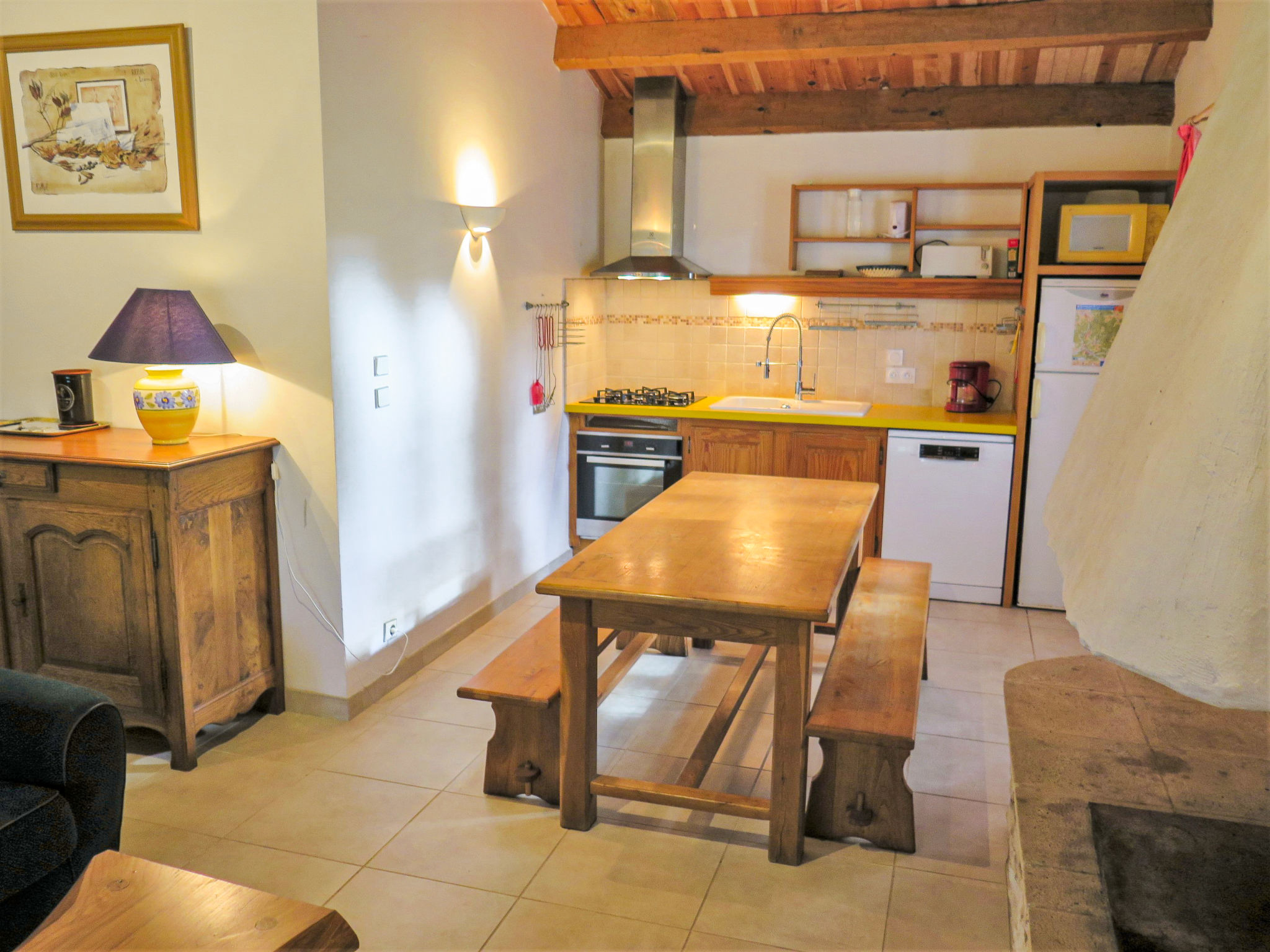 Foto 4 - Haus mit 2 Schlafzimmern in Blanquefort-sur-Briolance mit privater pool und terrasse