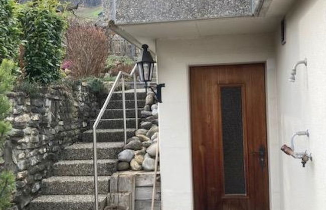 Apartment mit 1 Schlafzimmer in Frutigen mit garten - Foto 4