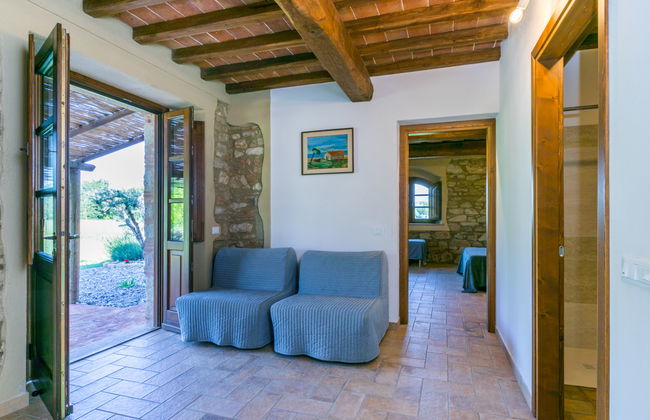 Appartement de 2 chambres à Guardistallo avec piscine et jardin - Photo 16