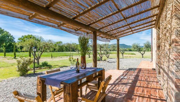 Apartment mit 2 Schlafzimmern in Guardistallo mit schwimmbad und garten - Foto 3
