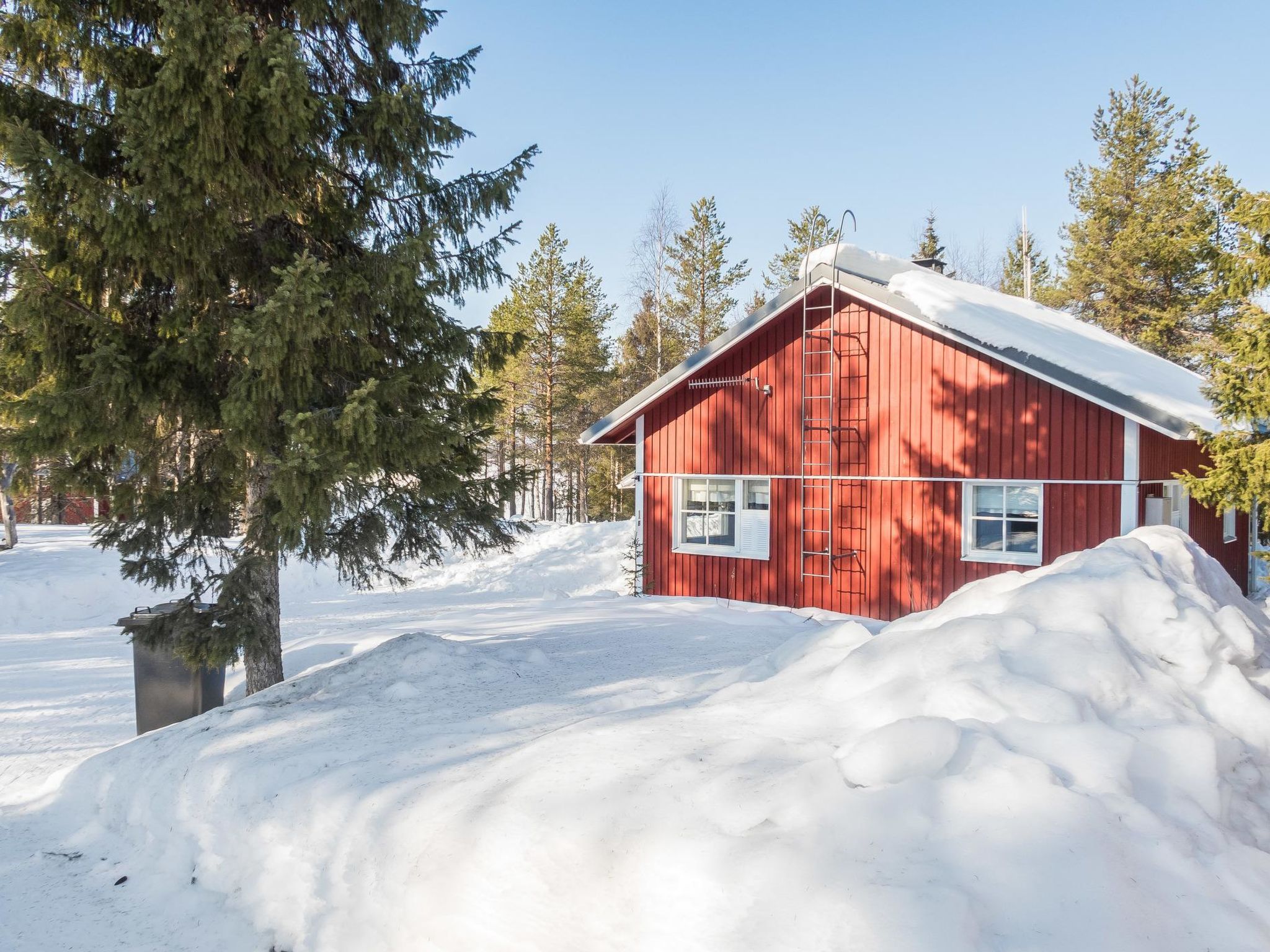 Foto 25 - Haus mit 1 Schlafzimmer in Kuusamo mit sauna und blick auf die berge