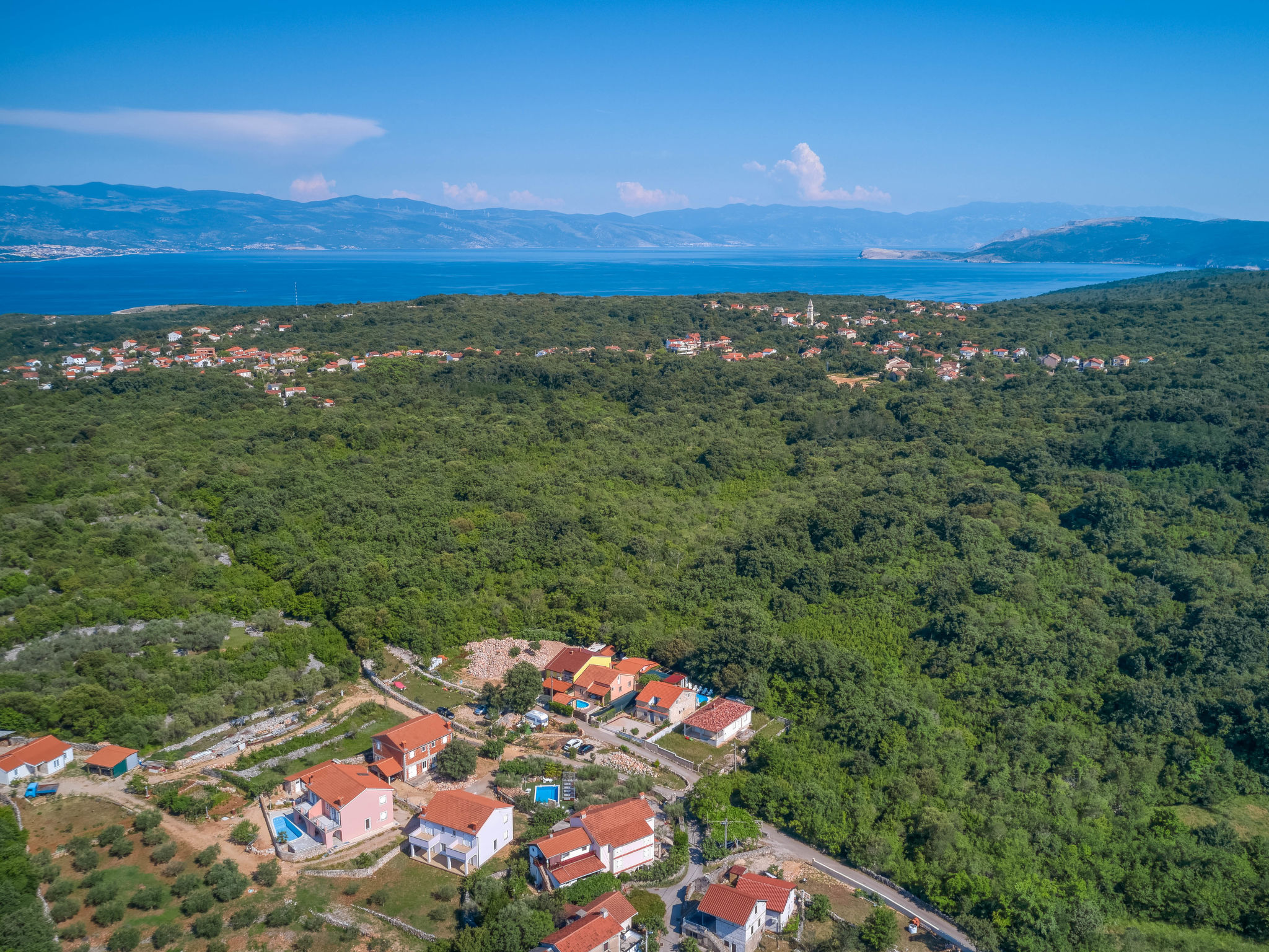 Foto 7 - Casa de 5 habitaciones en Dobrinj con piscina privada y vistas al mar