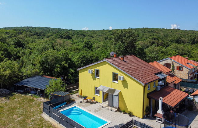 Casa de 8 quartos em Dobrinj com piscina privada e terraço - Foto 3