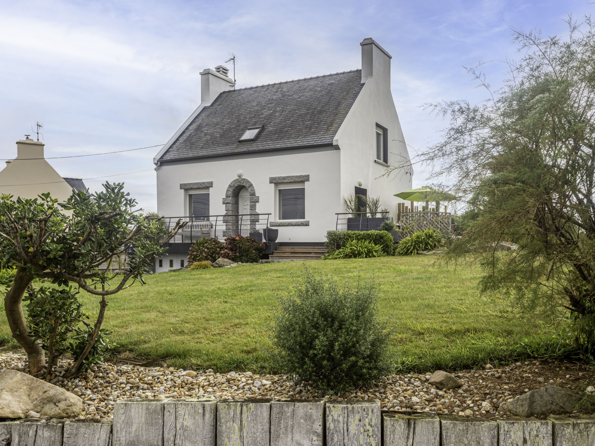 Foto 1 - Casa de 3 quartos em Plouguerneau com jardim e vistas do mar