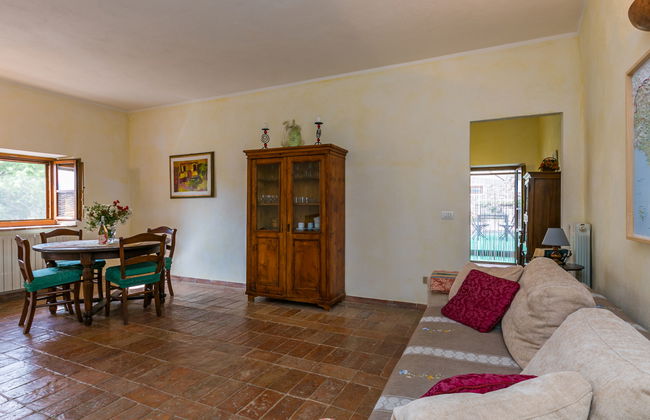 Apartamento de 2 quartos em Cinigiano com piscina e jardim - Foto 15