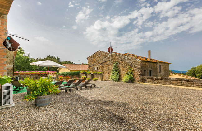 Apartamento de 2 quartos em Cinigiano com piscina e jardim - Foto 64