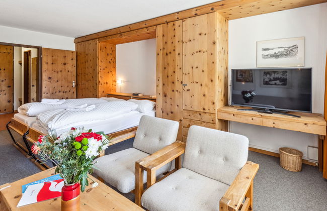 Apartamento de 1 quarto em Davos com piscina e sauna - Foto 11