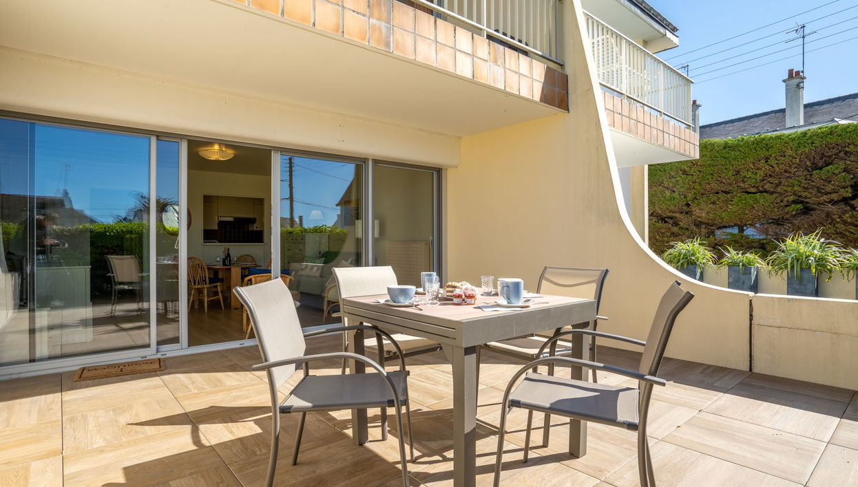 Apartment mit 1 Schlafzimmer in Quiberon mit garten und terrasse - Foto 1