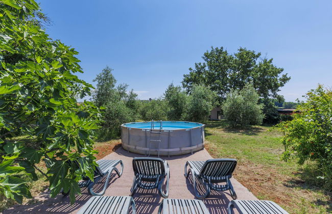 Casa de 2 quartos em Kaštelir-Labinci com piscina e jardim - Foto 15