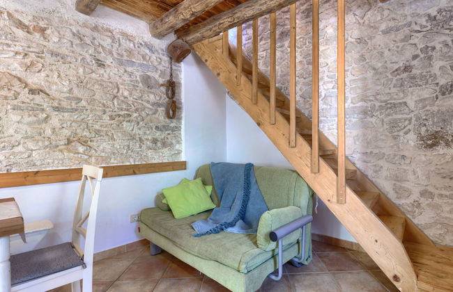 Casa de 2 quartos em Kaštelir-Labinci com piscina e jardim - Foto 12