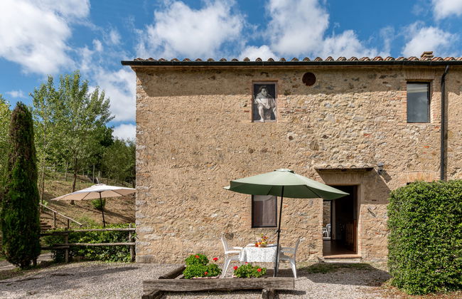 Apartamento de 1 quarto em Montieri com piscina e jardim - Foto 1