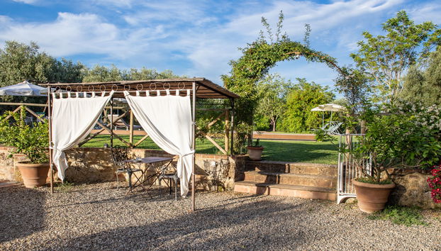 Apartment mit 1 Schlafzimmer in Colle di Val d'Elsa mit schwimmbad und garten - Foto 4