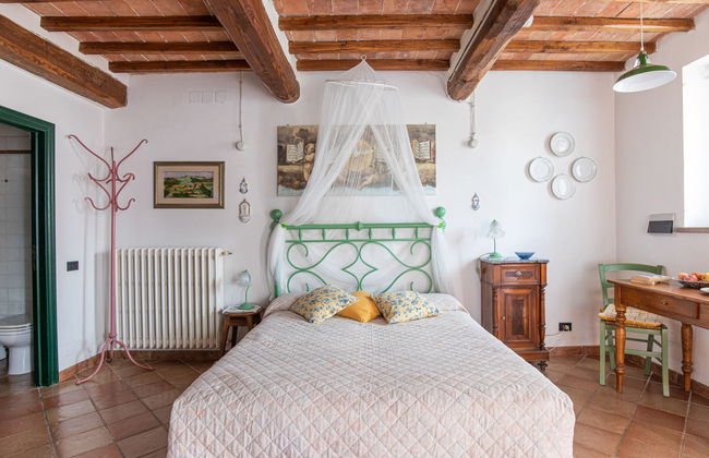 Apartamento de 1 quarto em Colle di Val d'Elsa com piscina e jardim - Foto 9