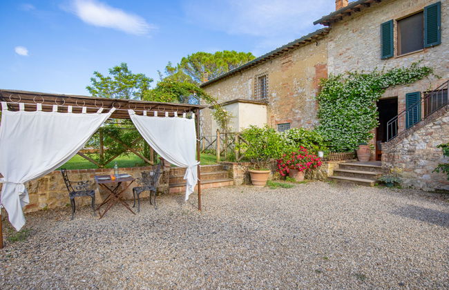 Apartamento de 1 quarto em Colle di Val d'Elsa com piscina e jardim - Foto 23