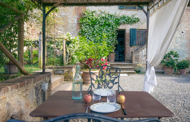 Apartamento de 1 quarto em Colle di Val d'Elsa com piscina e jardim - Foto 27