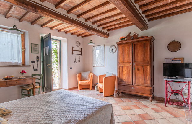 Apartamento de 1 quarto em Colle di Val d'Elsa com piscina e jardim - Foto 7