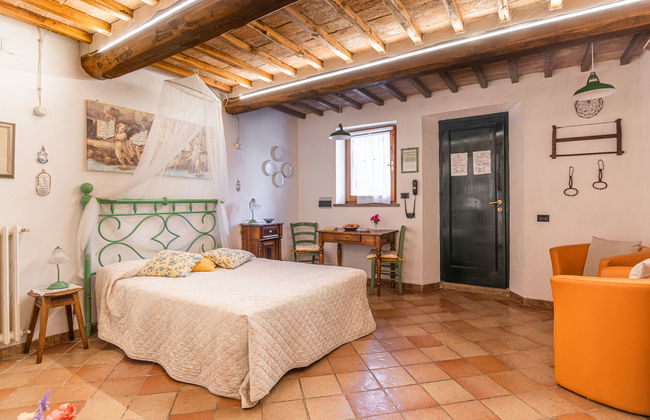 Apartamento de 1 quarto em Colle di Val d'Elsa com piscina e jardim - Foto 8