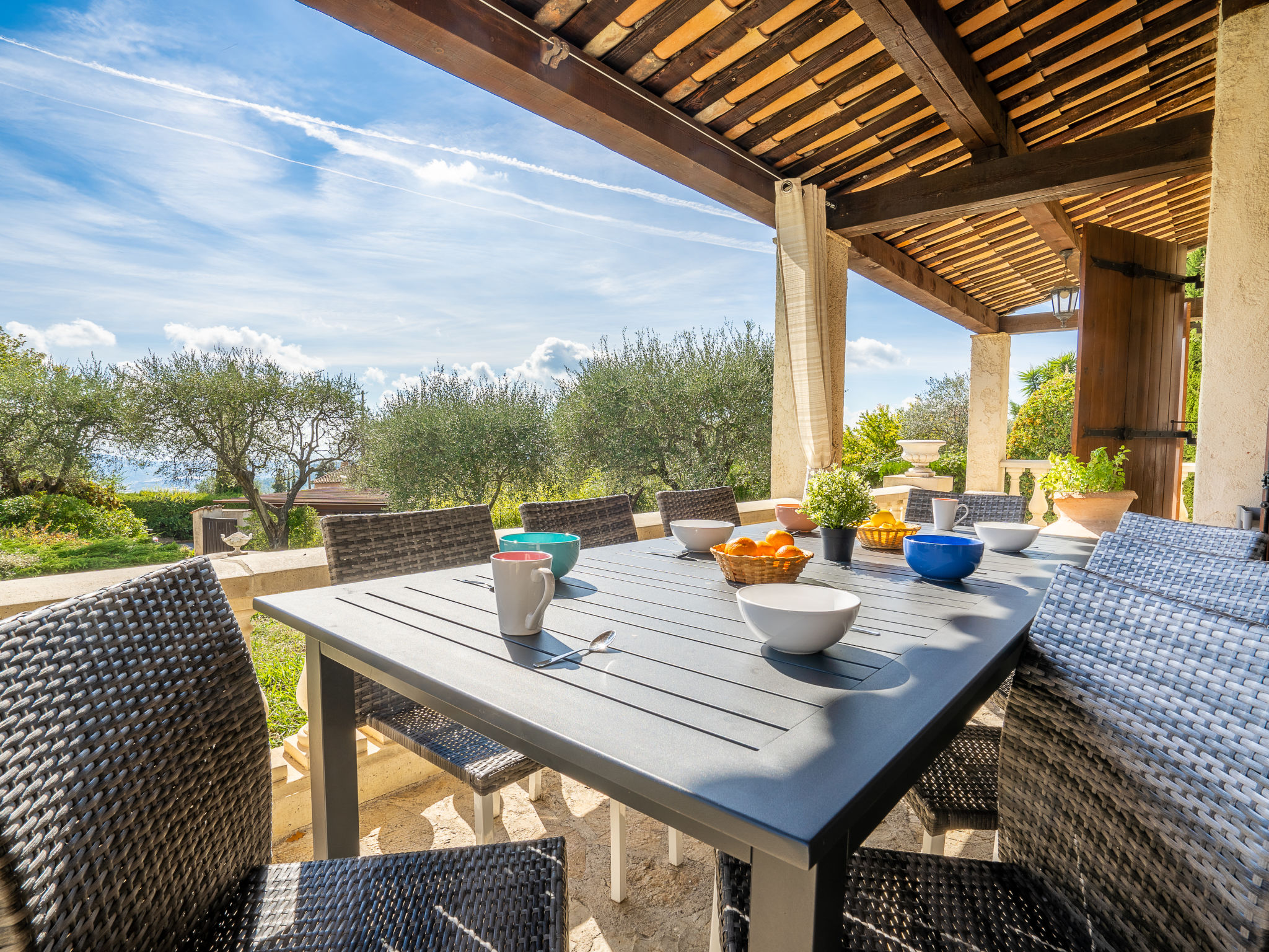 Photo 3 - Maison de 4 chambres à Gattières avec piscine privée et terrasse