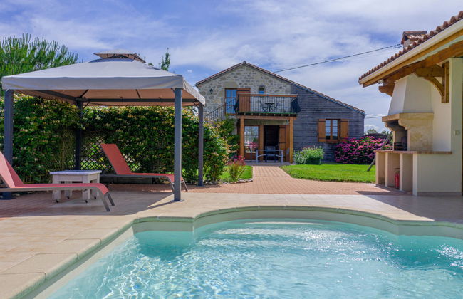 Casa de 3 quartos em Madaillan com piscina privada e jardim - Foto 2