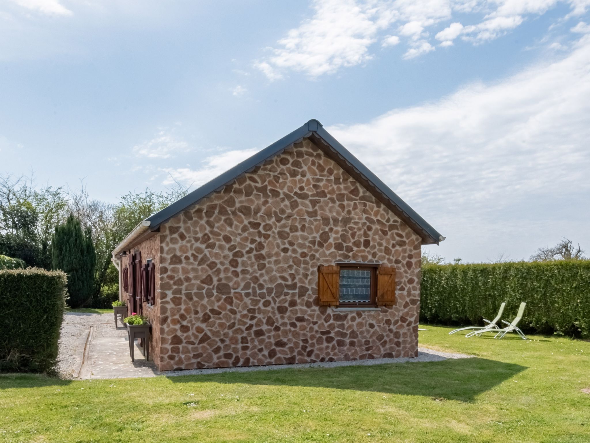 Foto 13 - Haus mit 2 Schlafzimmern in La Haye-d'Ectot mit terrasse und blick aufs meer