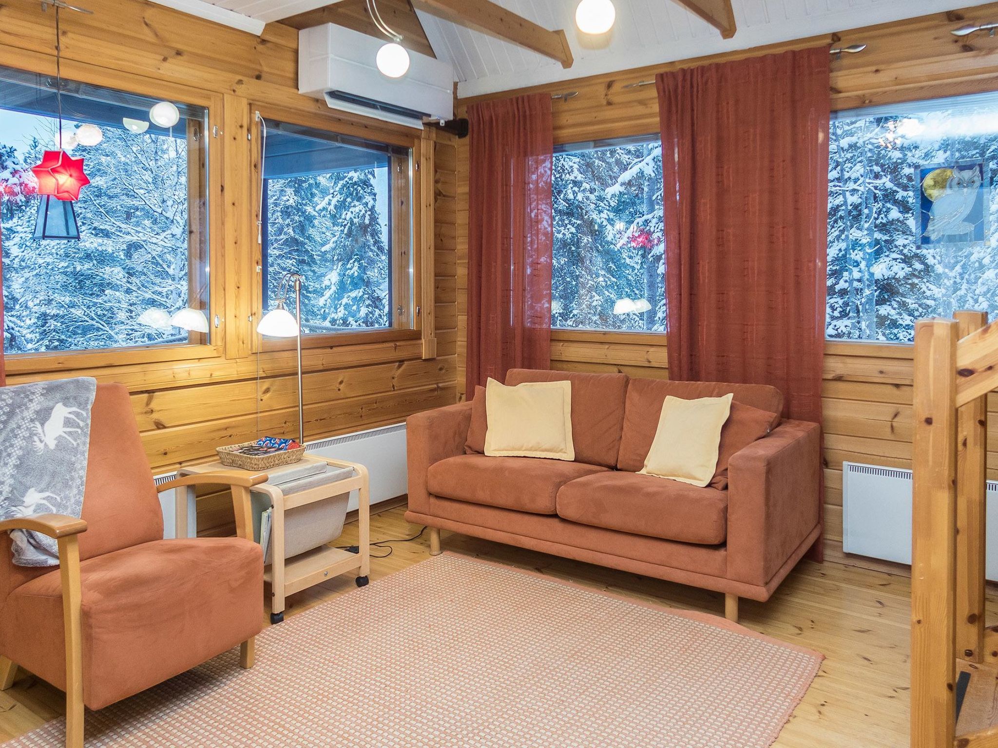 Foto 6 - Casa de 2 quartos em Kuusamo com sauna e vista para a montanha