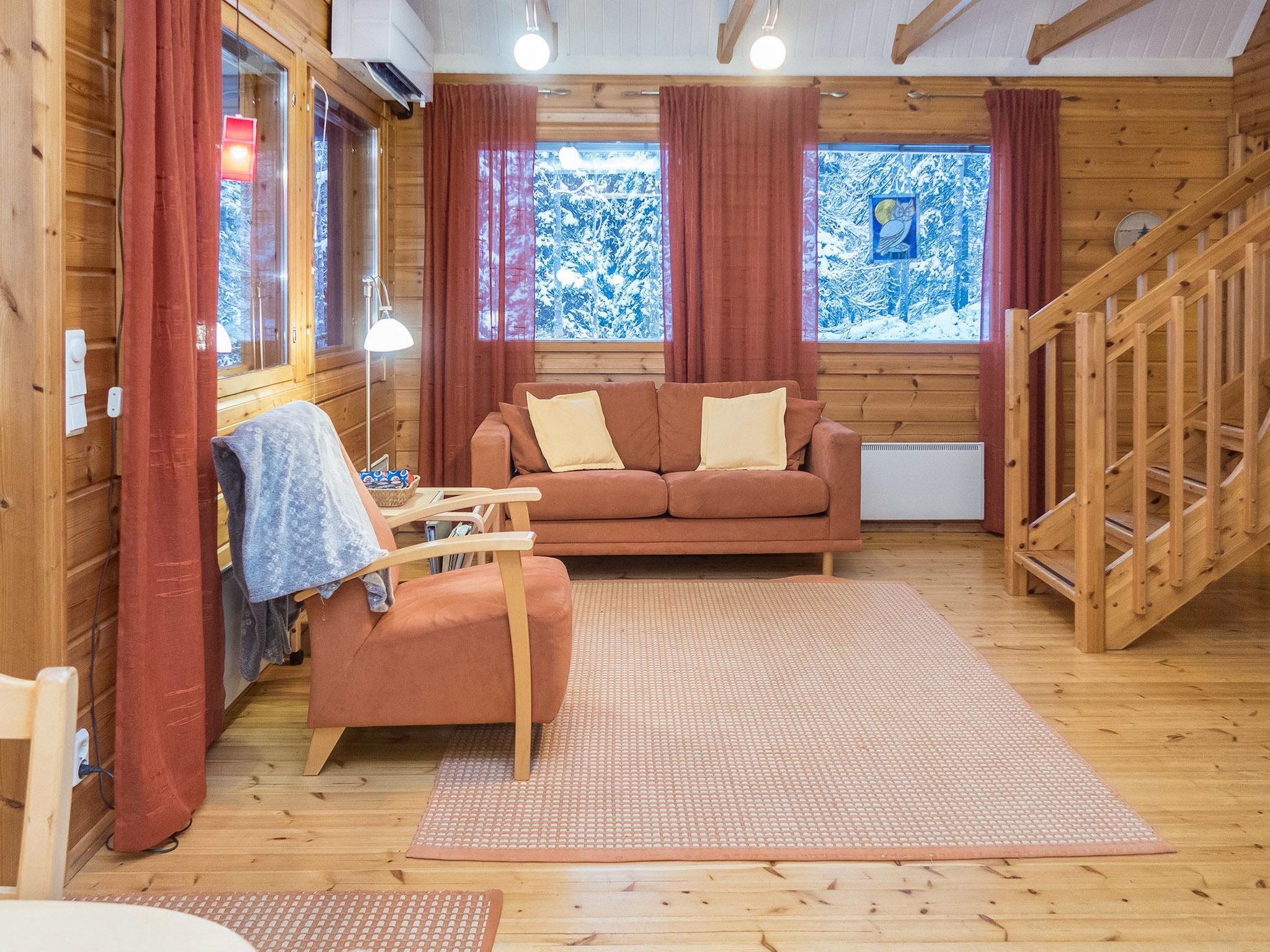 Foto 4 - Casa de 2 quartos em Kuusamo com sauna e vista para a montanha