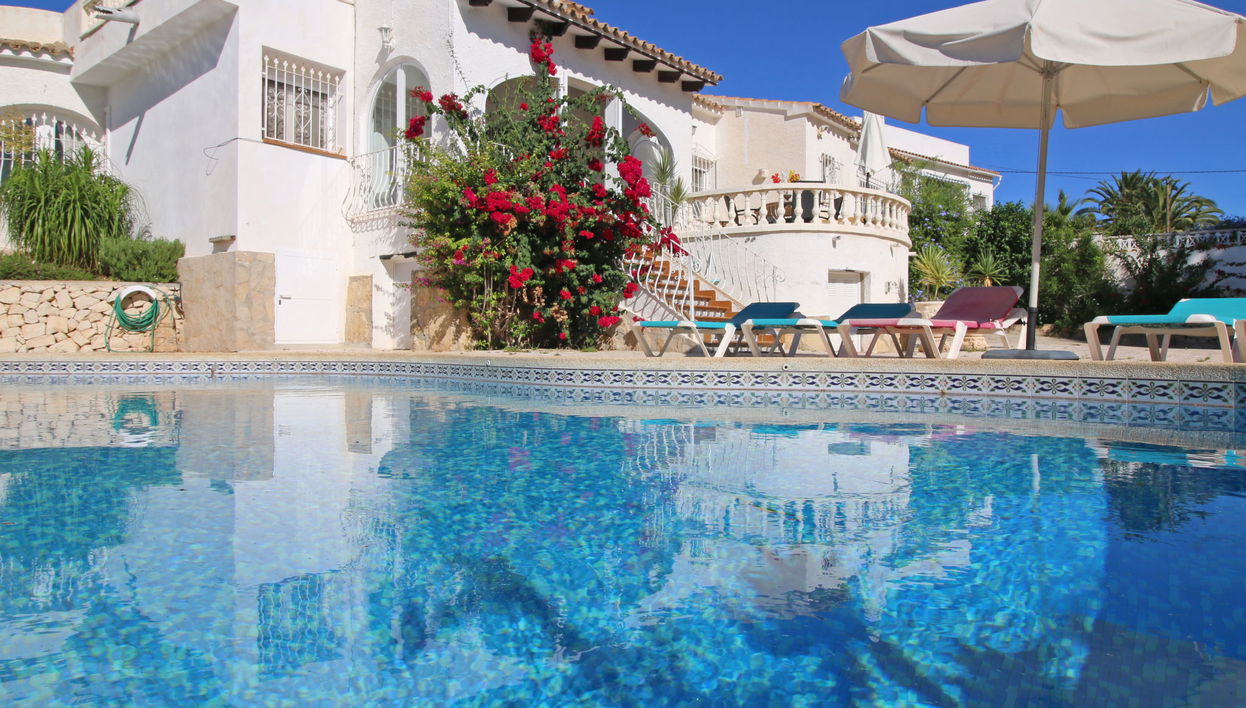 Casa con 4 camere da letto a Calp con piscina privata e giardino - Foto 1