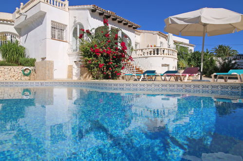 Foto 1 - Casa de 3 habitaciones en Calpe con piscina privada y vistas al mar