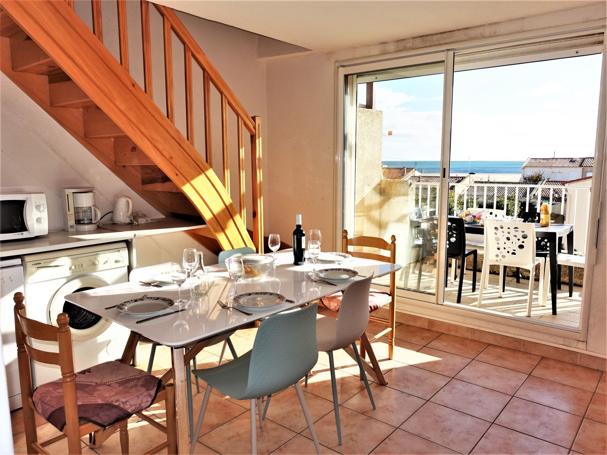 Foto 6 - Apartment mit 3 Schlafzimmern in Fleury mit blick aufs meer