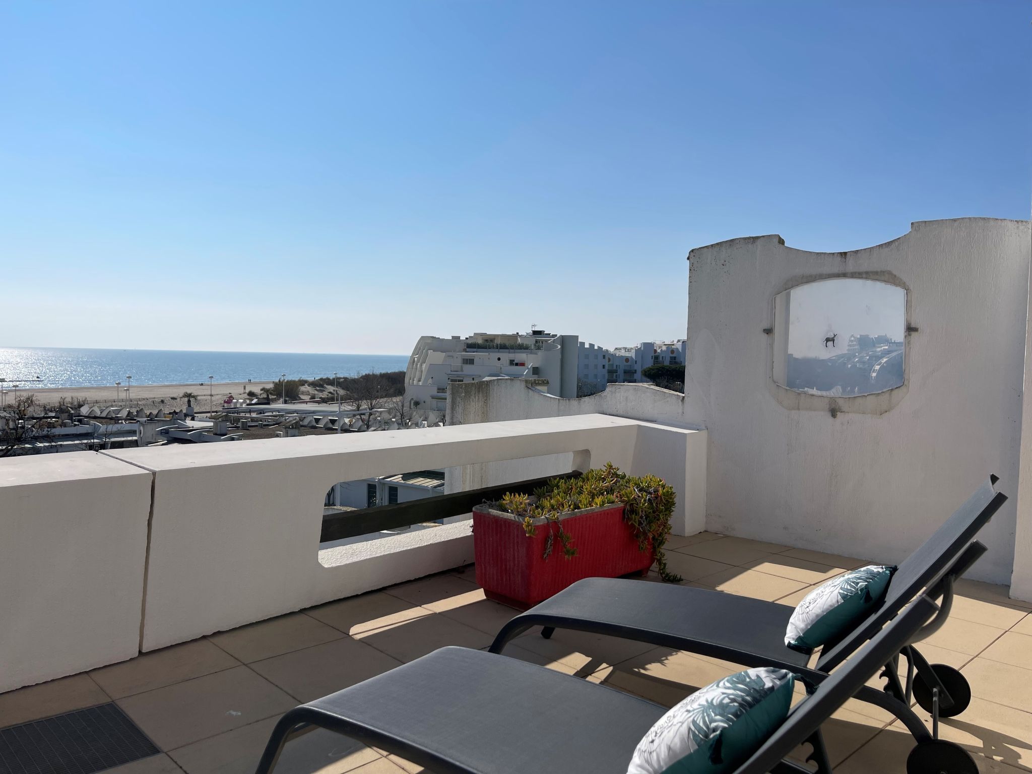 Foto 2 - Apartamento de 2 habitaciones en La Grande-Motte con terraza y vistas al mar