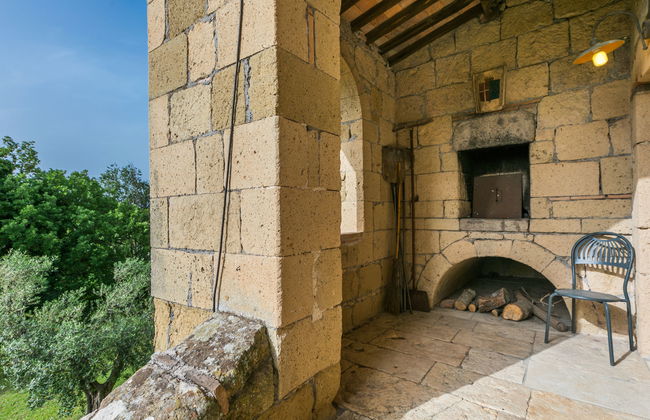 Casa de 10 quartos em Sorano com piscina privada e jardim - Foto 27