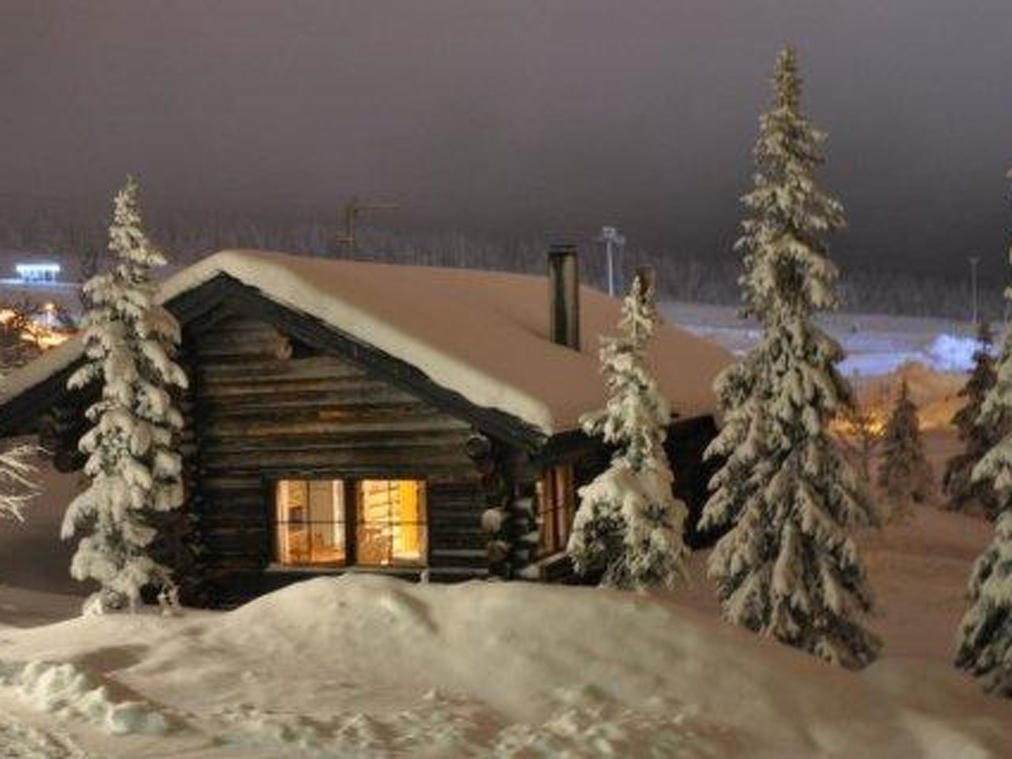 Foto 28 - Haus mit 3 Schlafzimmern in Kolari mit sauna und blick auf die berge