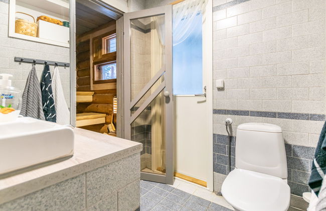 Casa con 1 camera da letto a Tuusniemi con sauna - Foto 15