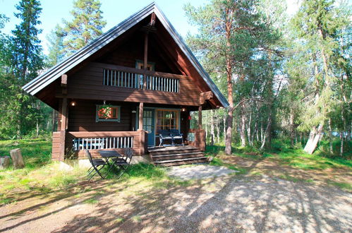 Foto 1 - Casa de 1 habitación en Kittilä con sauna y vistas a la montaña