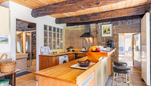 Casa de 1 quarto em Trégunc com piscina privada e jardim - Foto 4