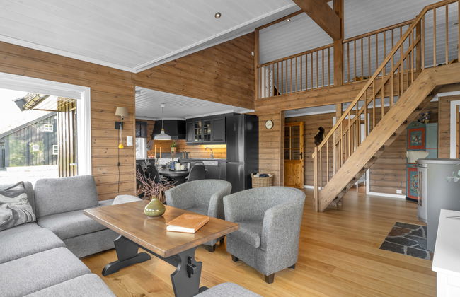 Casa de 4 quartos em Åseral com jardim e terraço - Foto 7
