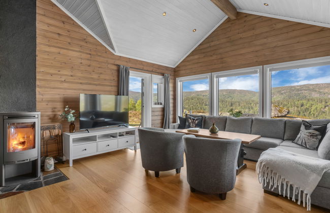 Casa de 4 quartos em Åseral com jardim e terraço - Foto 3
