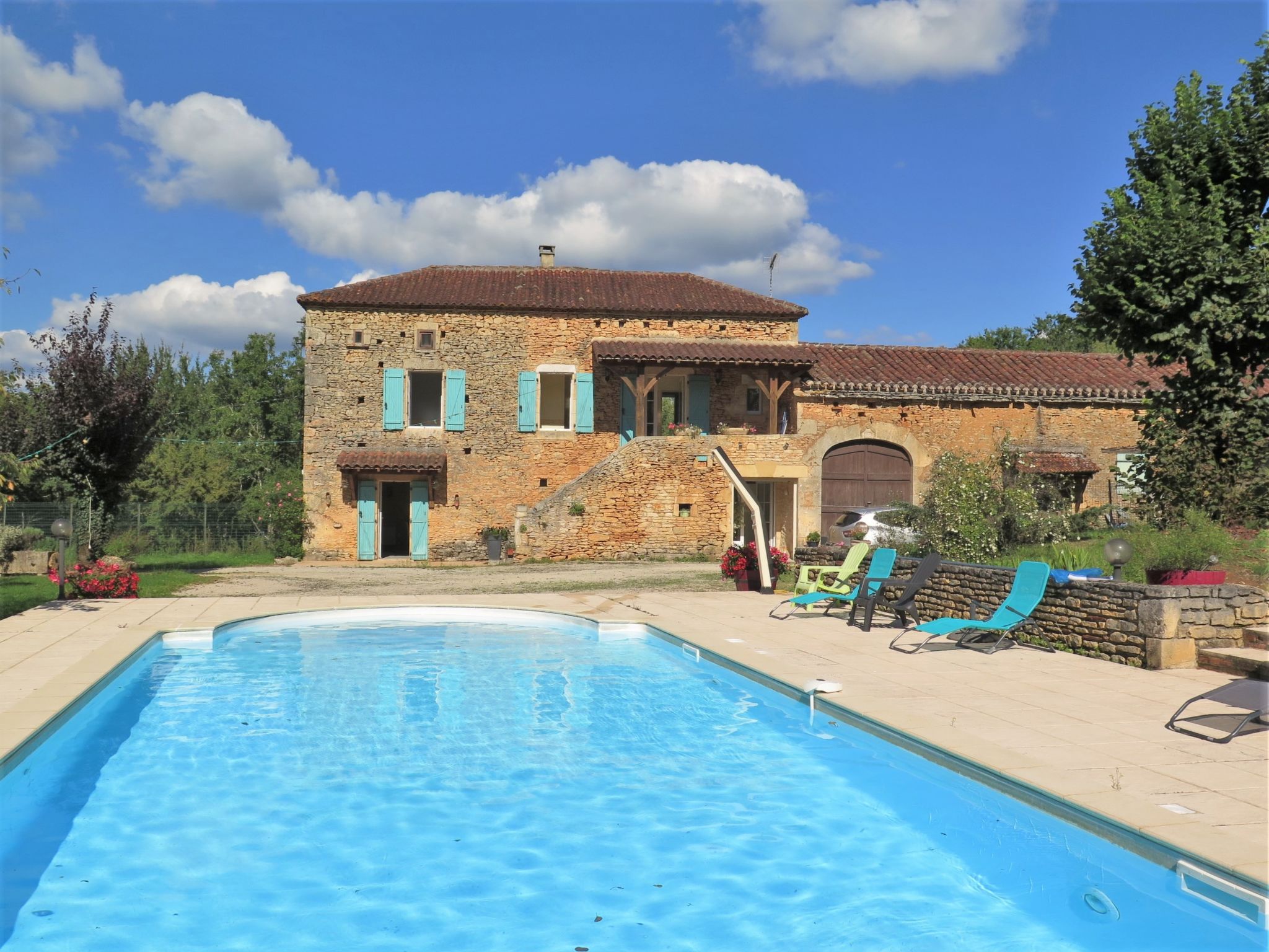Foto 1 - Casa de 3 quartos em Montcabrier com piscina privada e jardim