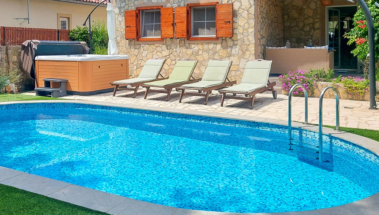 Haus mit 6 Schlafzimmern in Dobrinj mit privater pool und terrasse - Foto 1