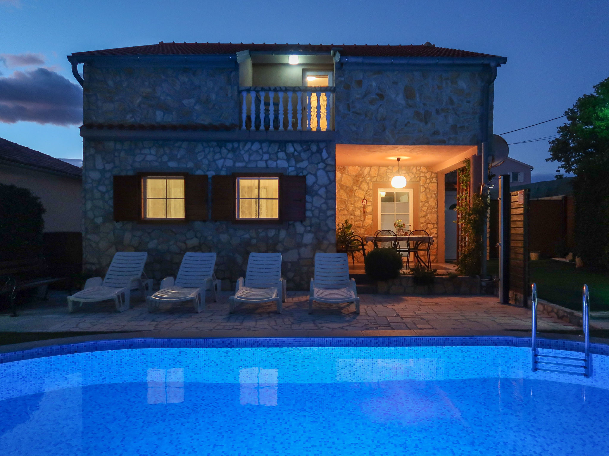 Photo 38 - 4 bedroom House in Dobrinj with private pool and sea view