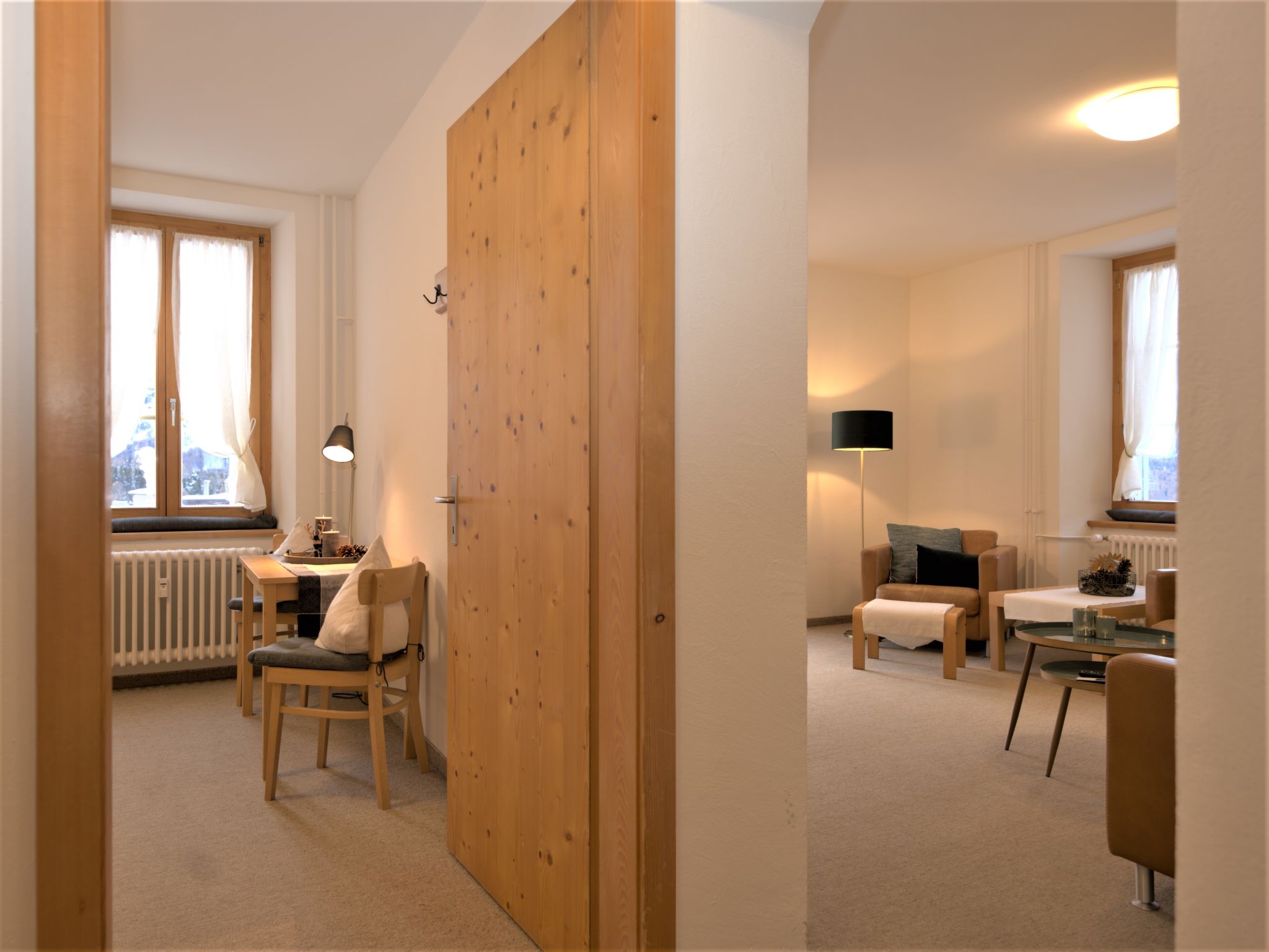 Foto 9 - Apartamento de 2 quartos em Pontresina com vista para a montanha