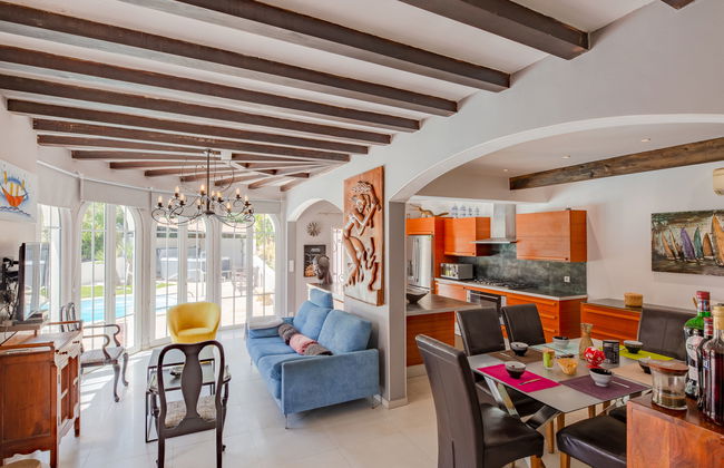 Casa de 4 quartos em Sainte-Maxime com piscina privada e jardim - Foto 4
