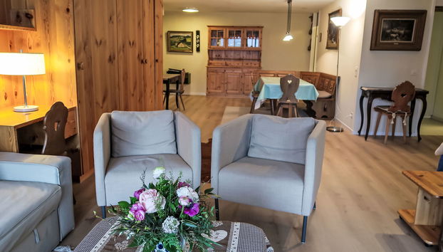 Apartment mit 3 Schlafzimmern in Disentis/Mustér mit schwimmbad und garten - Foto 3