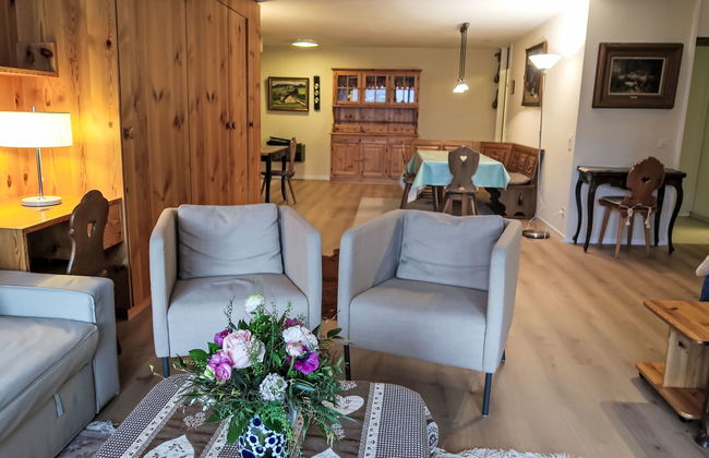 Apartamento de 3 quartos em Disentis/Mustér com piscina e jardim - Foto 3