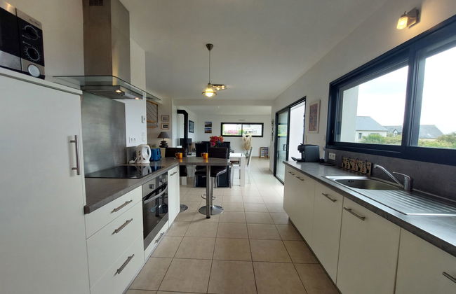 Casa de 4 quartos em Saint-Nic com jardim e terraço - Foto 10