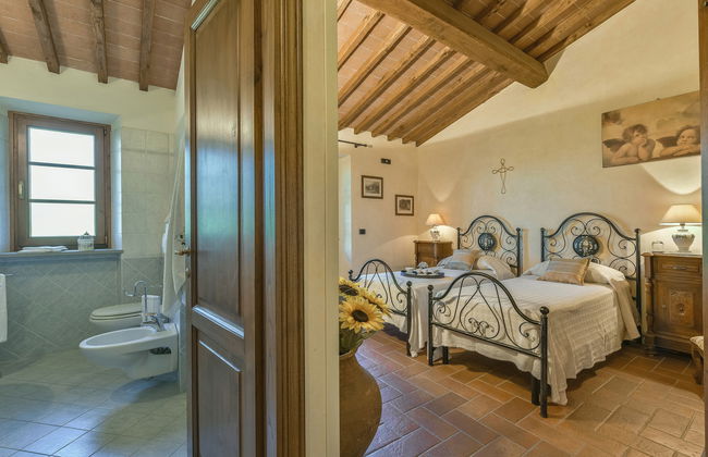 Casa de 4 quartos em Radda in Chianti com piscina privada e jardim - Foto 21