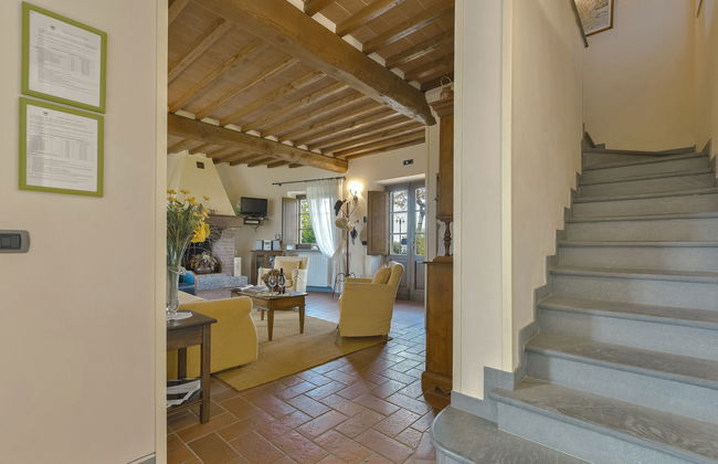 Casa de 4 quartos em Radda in Chianti com piscina privada e jardim - Foto 8